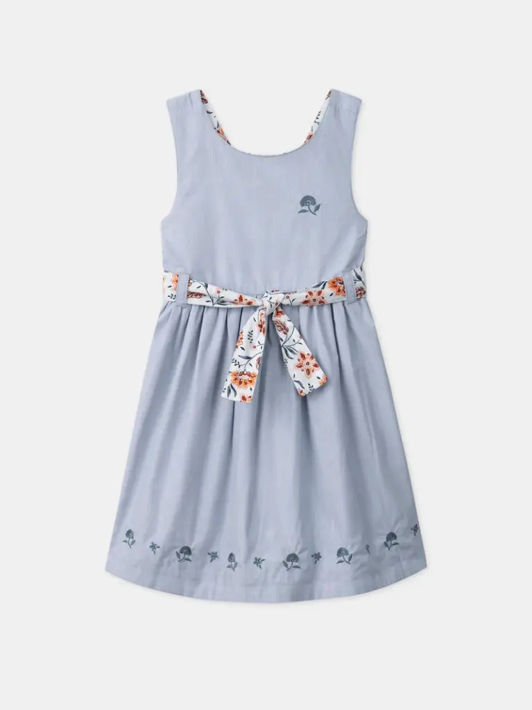 Robe réversible à fleurs