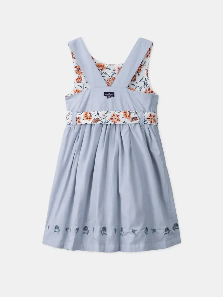 Robe réversible à fleurs