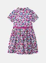 Robe chemise imprimé fleuri Fille