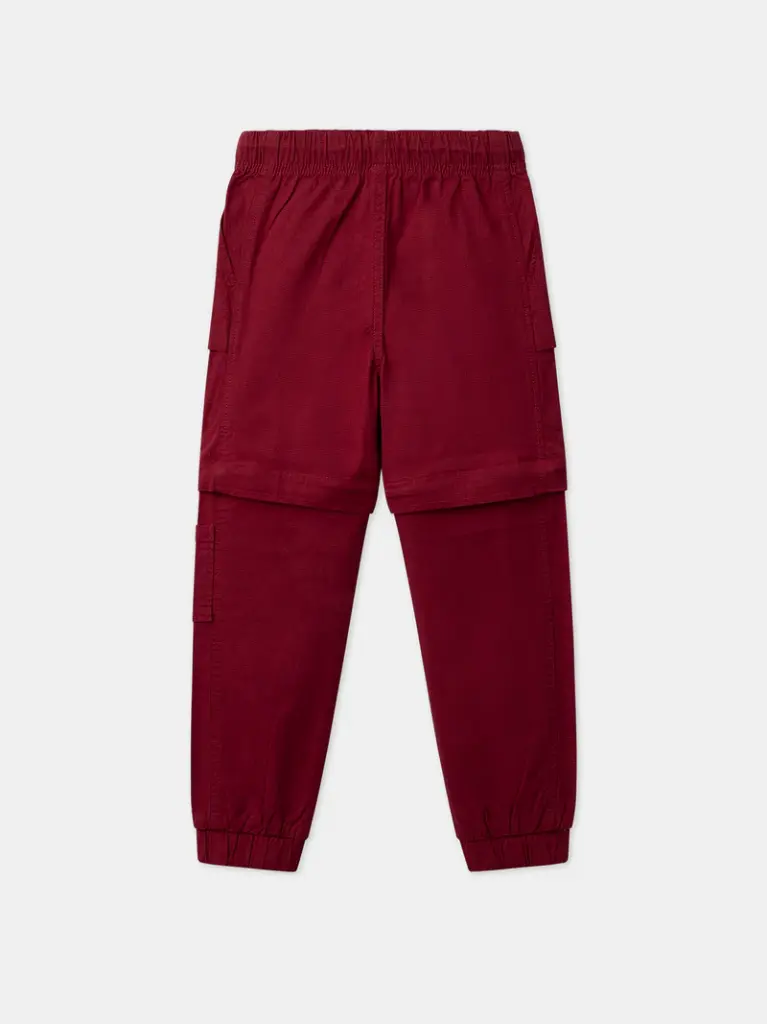 Pantalon Dézipable rouge