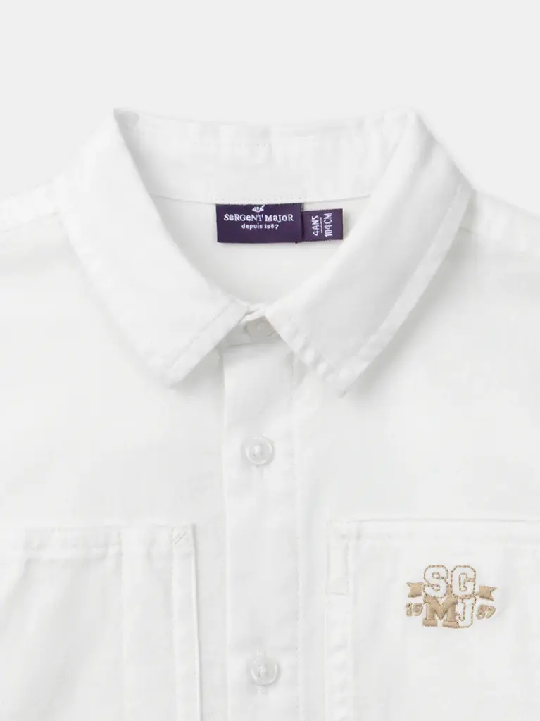 Chemise blanche Garçon