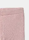 Lot de 2 leggings fourrés imprimé léopard ou rose uni Fille 
