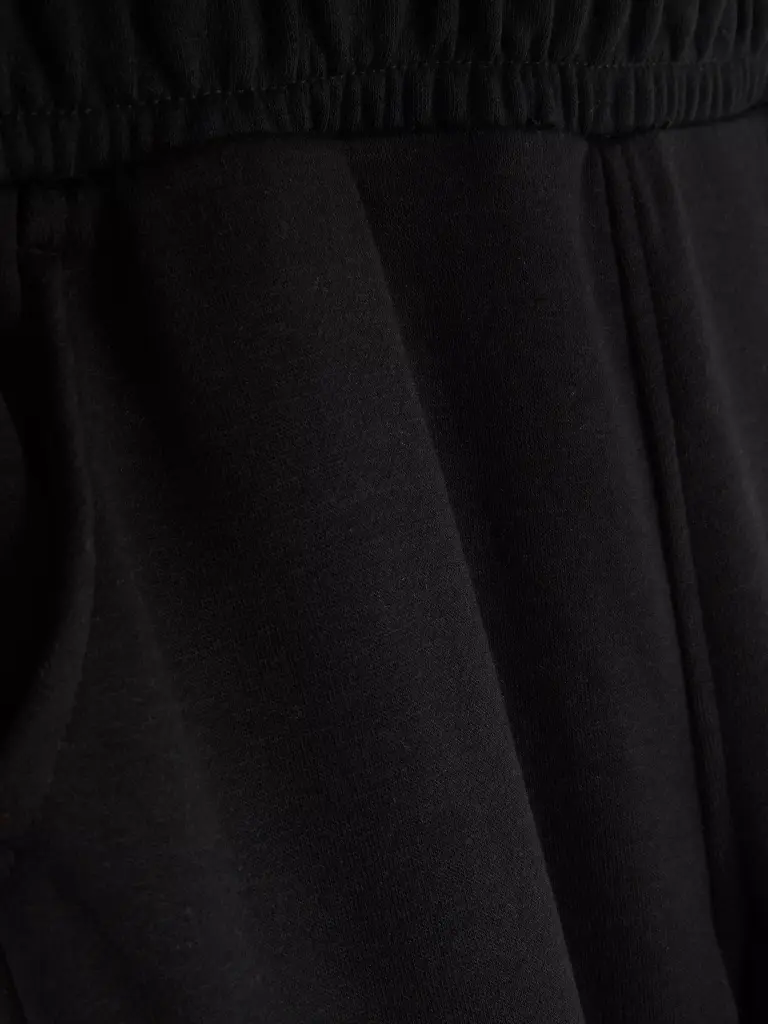 Bas de jogging cargo à revers Noir