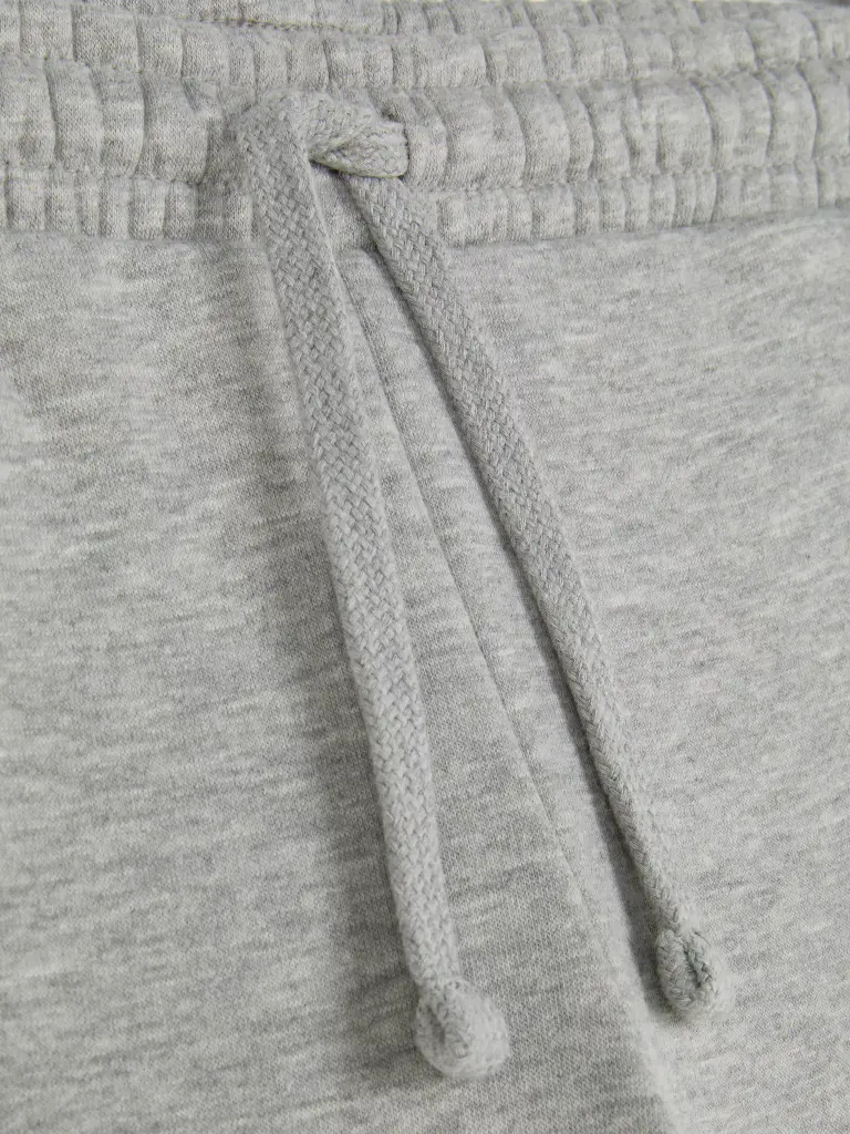 Bas de jogging à revers gris