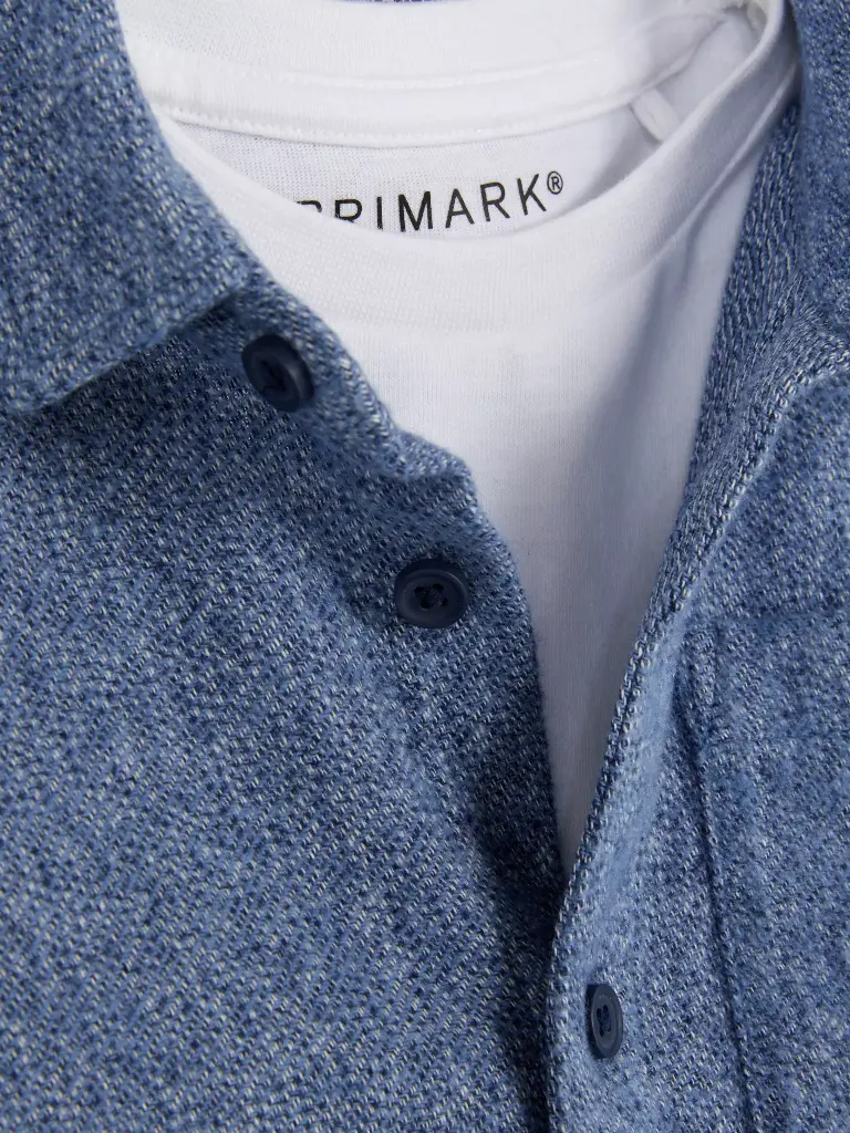 Ensemble t-shirt et chemise Bleu 