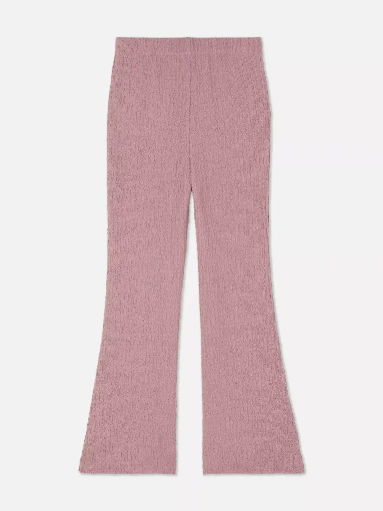 Legging évasé froncé