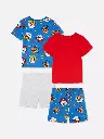 Lot de 2 pyjamas courts PAW Patrol Rouge