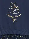 Robe sweat avec effet 2 en 1 à la base 'Minnie' 'Disney' - Bleu