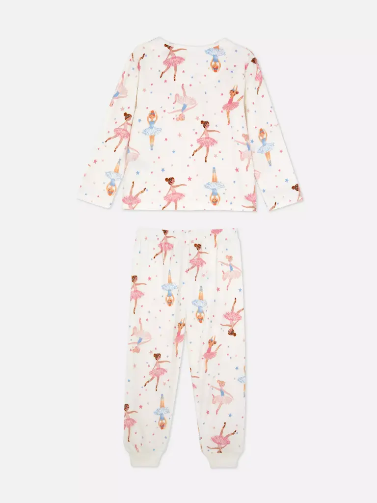 Pyjama confortable à motif ballerine