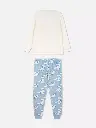 Pyjama en molleton Hello Kitty Cinnamoroll Ivoire