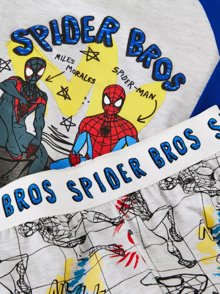 Pyjama long MARVEL Spider-Man Gris