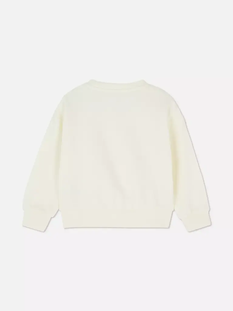 Sweat-shirt imprimé Blanc