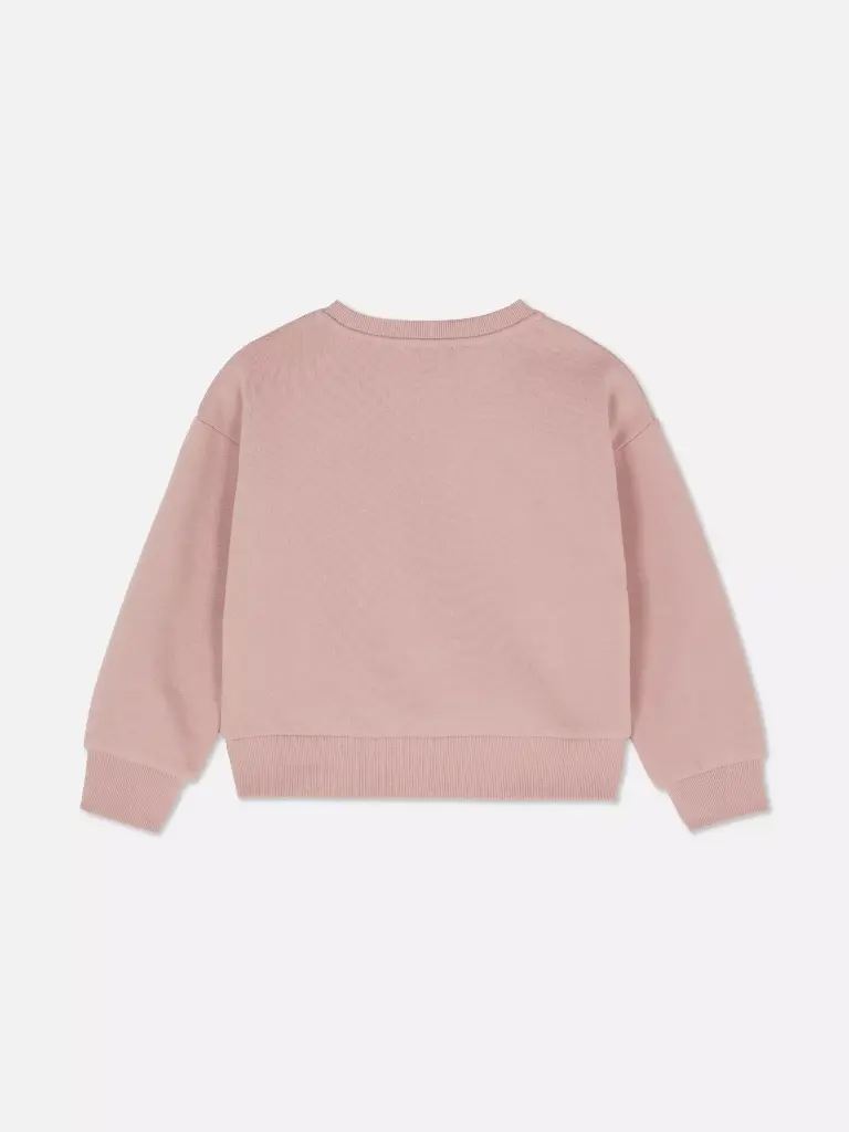 Sweat-shirt imprimé Rose