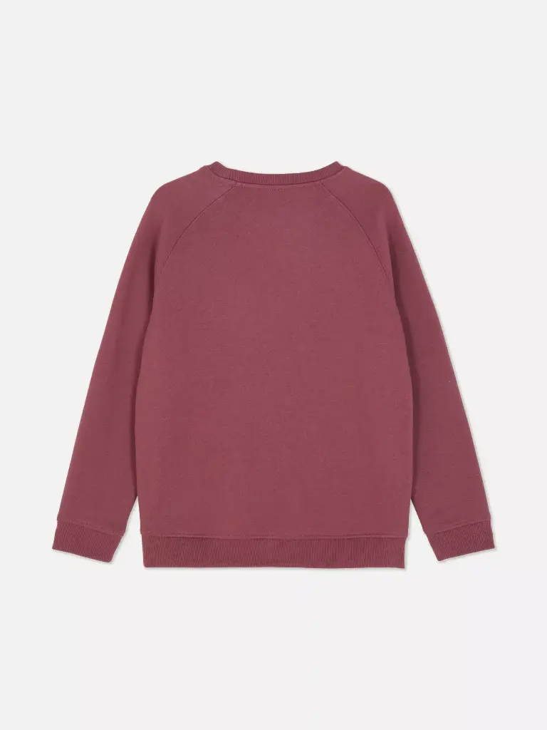 Sweat-shirt à manches longues Bordeaux