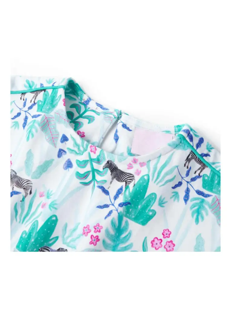 Robe Pour Enfants Coton Léger et idéal pour les couches - vidaXL - Vert
