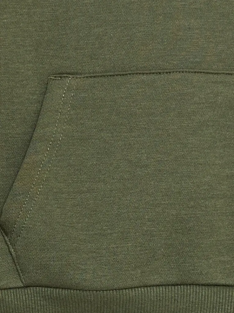 Sweat à capuche coupe loose - Vert
