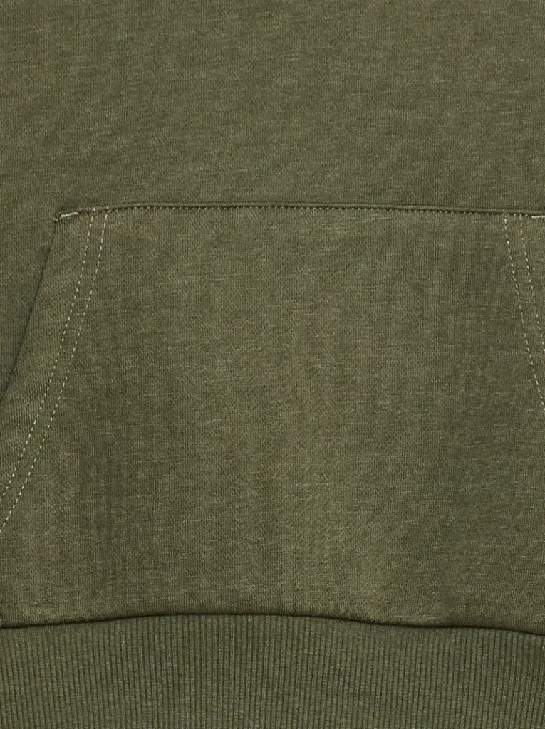 Sweat à capuche coupe loose - Vert
