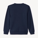 Sweat en molleton gratté uni pour garçon BLEU