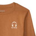 Lot de 3 t-shirts manches longues unis pour garçon beige