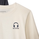 Lot de 3 t-shirts manches longues unis pour garçon bleu