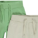 Lot de 2 bermudas unis pour garçon Beige