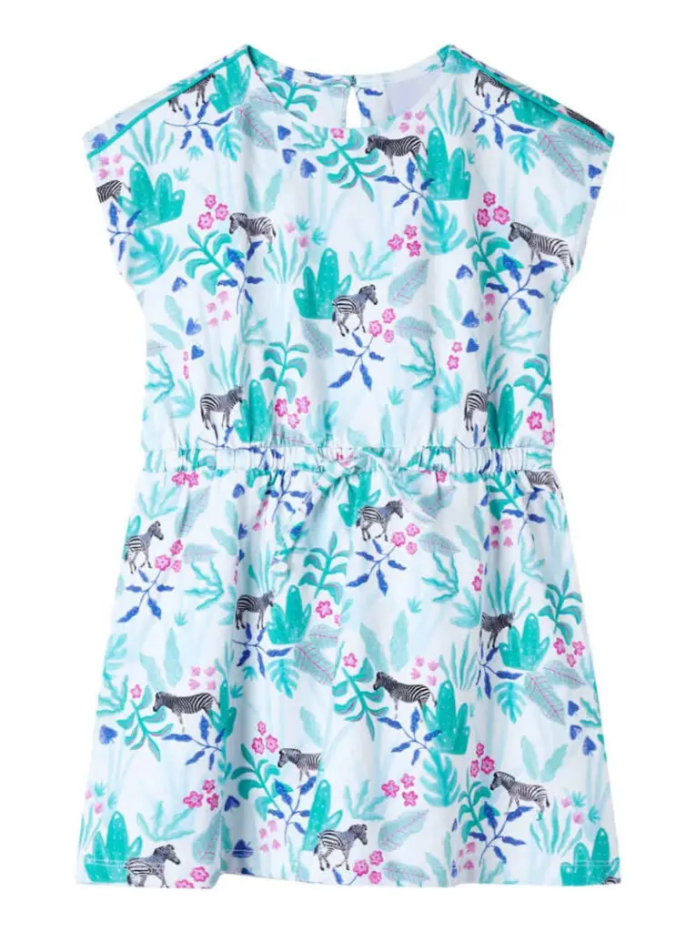 Robe Pour Enfants Coton Léger et idéal pour les couches - vidaXL - Vert
