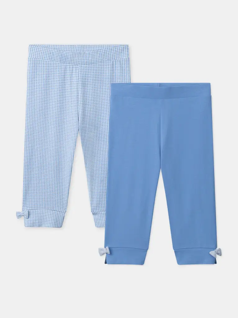 Lot de 2 leggings bleu