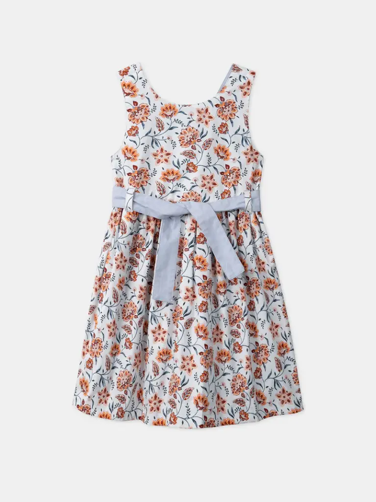 Robe réversible à fleurs