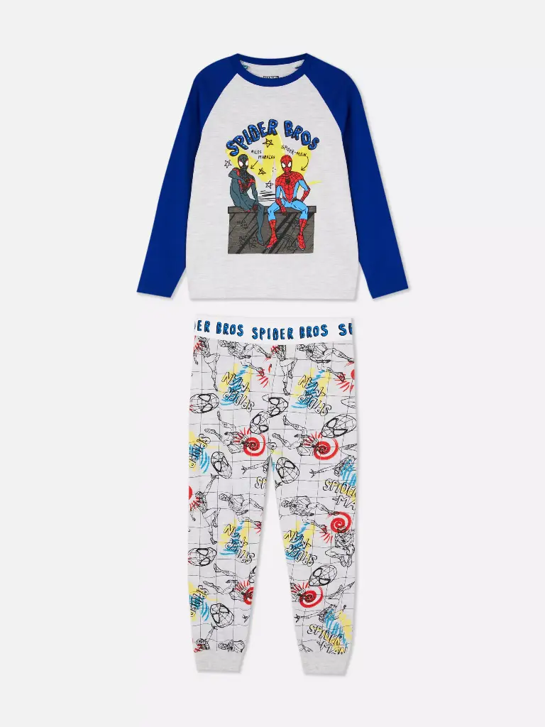Pyjama long MARVEL Spider-Man Gris