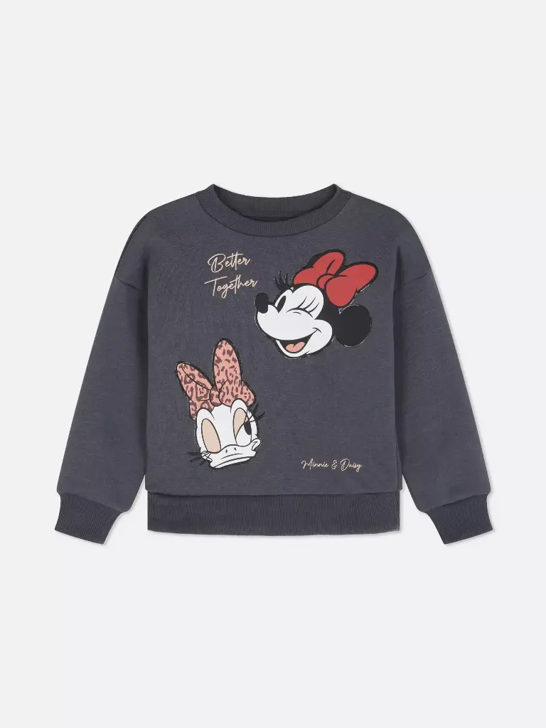 Sweat Disney Minnie Mouse et Daisy Duck Anthracite
