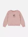 Sweat-shirt imprimé Rose