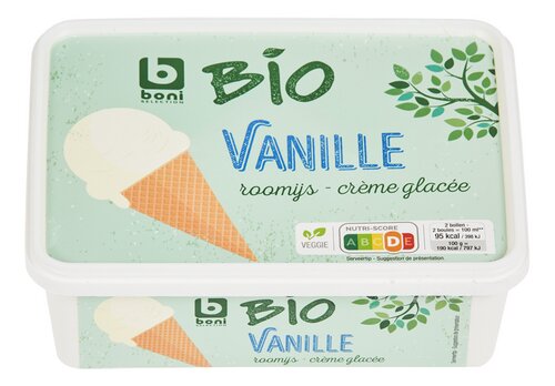 BONI BIO glace vanille 1L