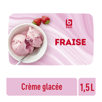 BONI glace fraise 1,5L