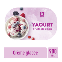 BONI glace yaourt fruits de bois 900ml