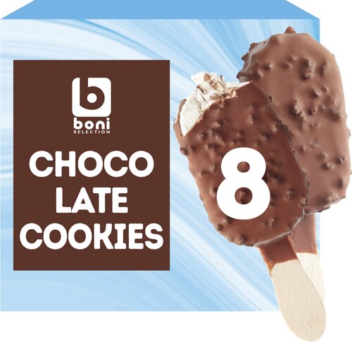 BONI Ministicks chocolate-cookie 8x50g