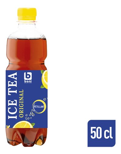 BONI Iced Tea Lemon pétillant 50cl