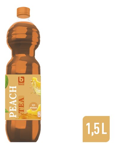 BONI Iced Tea Peach non pétillant 1,5L