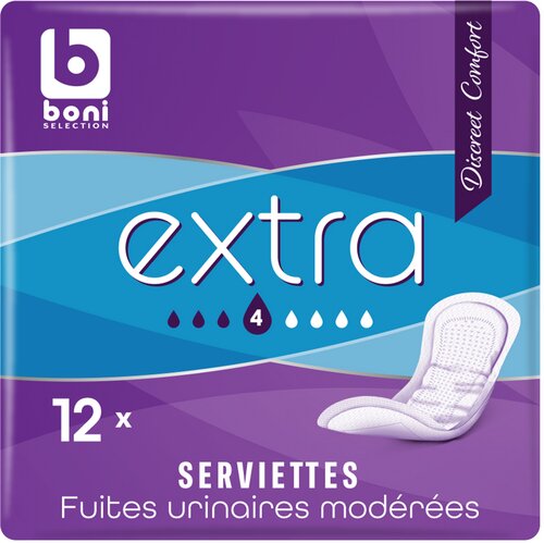 BONI Discr. serviettes inco Extra 12pc