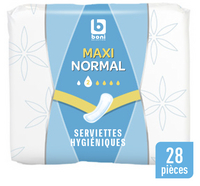 BONI serviette hygién.maxi normale 28pc