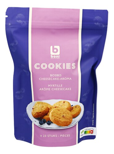 BONI Cookies Blueberry 180g