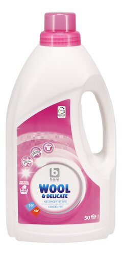 BONI Lessive liquide conc.laine 50d 1,5L