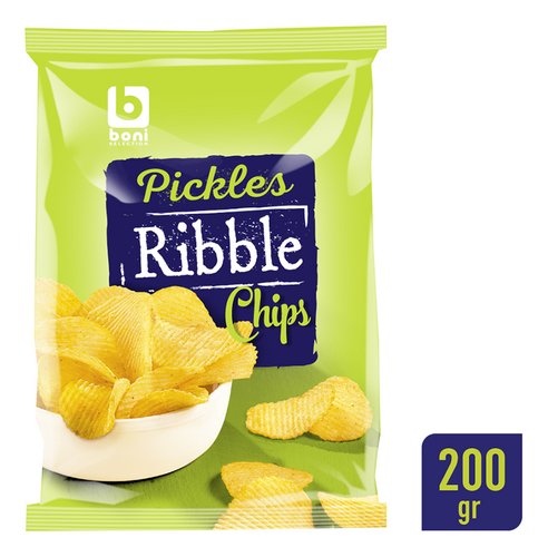 BONI Ribble Chips Pickles 200g
