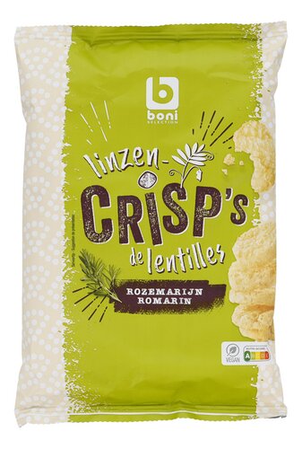 BONI Lentill.chips Romarin 40g