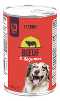 BONI chien terrine boeuf-légumes 400g