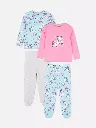 Lot de 2 pyjamas licorne Multicolore