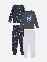 Lot de 2 pyjamas à motif jeux vidéo noir