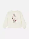 Sweat-shirt imprimé Blanc