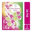 BONI bloc-WC Cherry Blossom&Violet 2pc