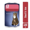 BONI chat terrine duo boeuf&foie 400g